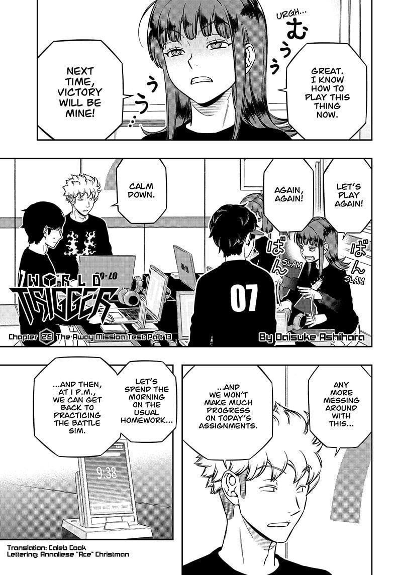 World Trigger Chapter 215 - Page 1