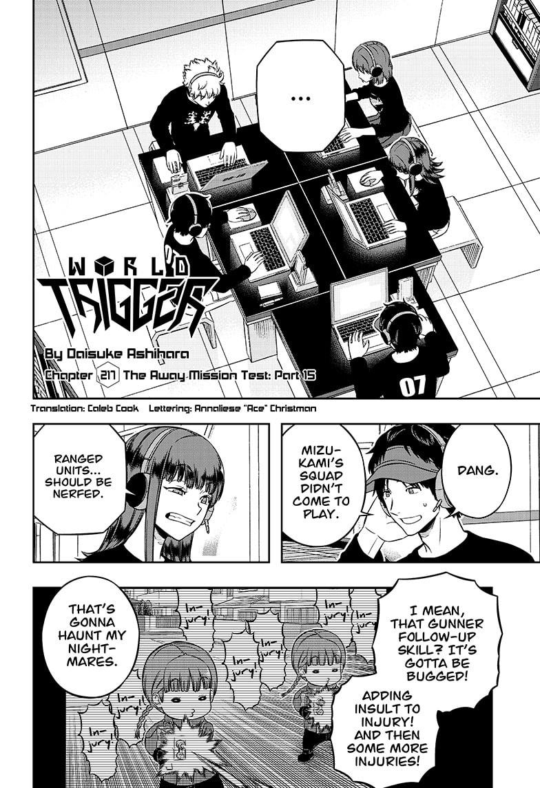 World Trigger Chapter 217 - Page 2