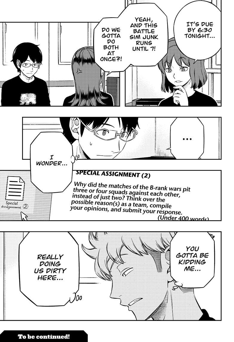 World Trigger Chapter 217 - Page 17