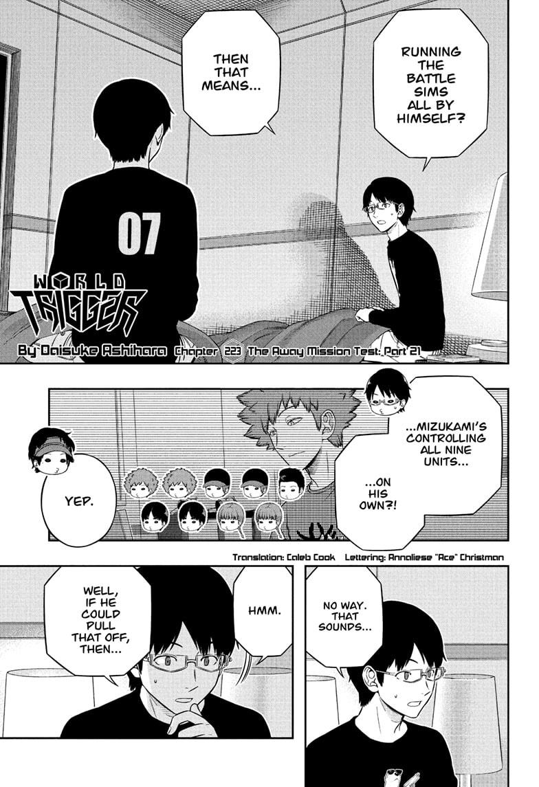 World Trigger Chapter 223 - Page 1