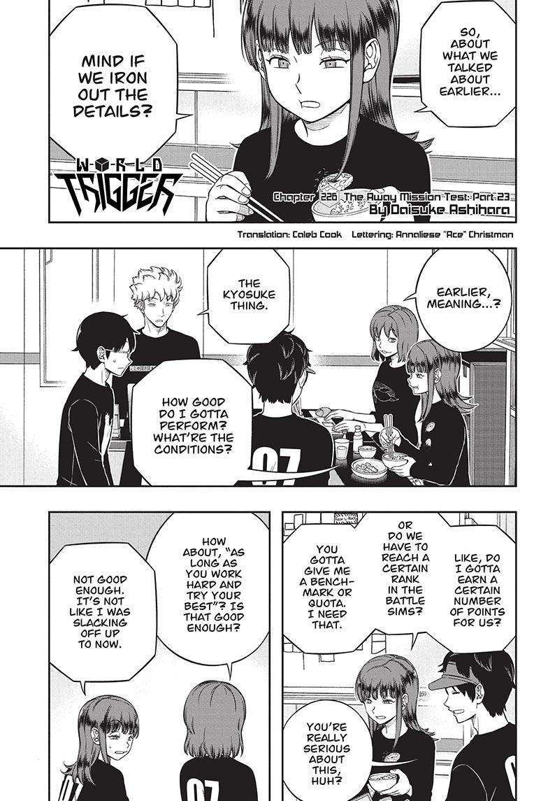 World Trigger Chapter 226 - Page 1