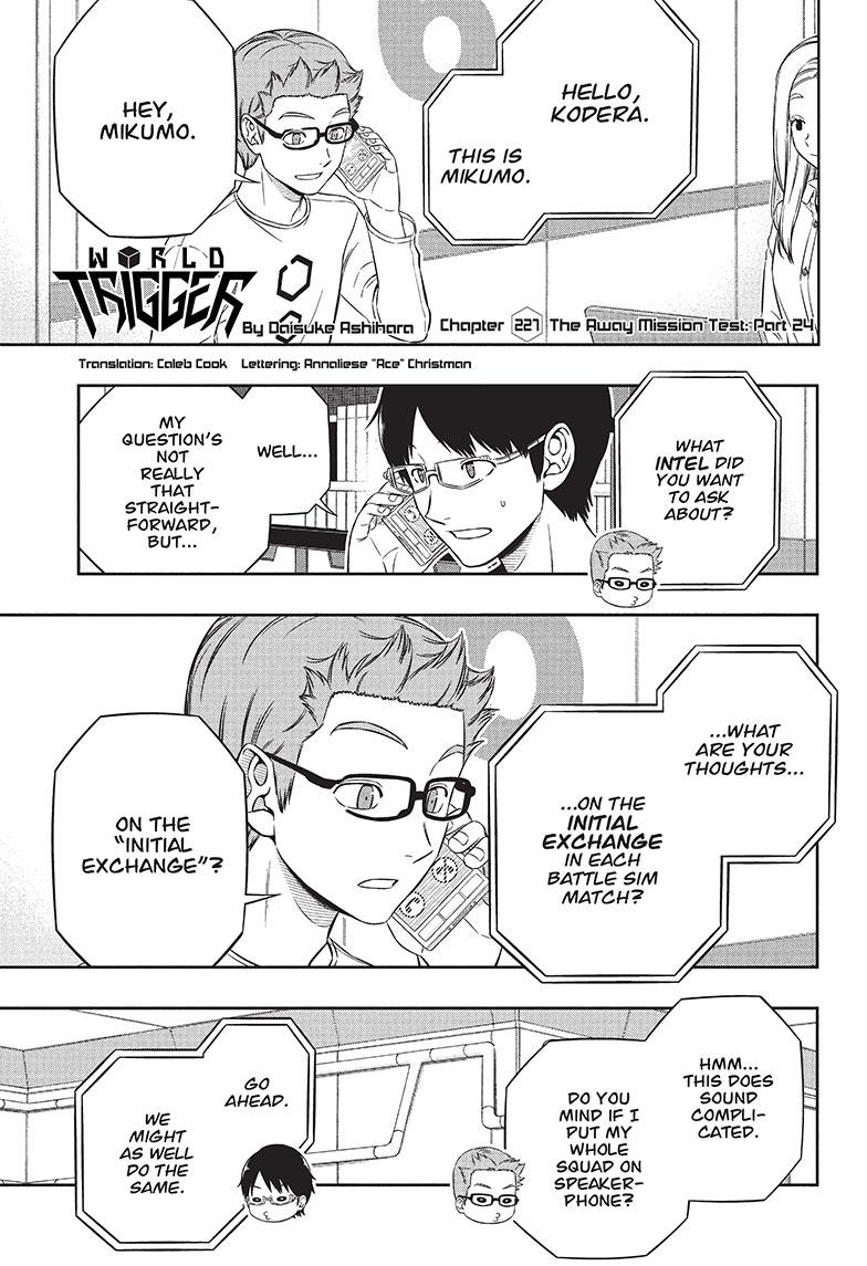 World Trigger Chapter 227 - Page 1