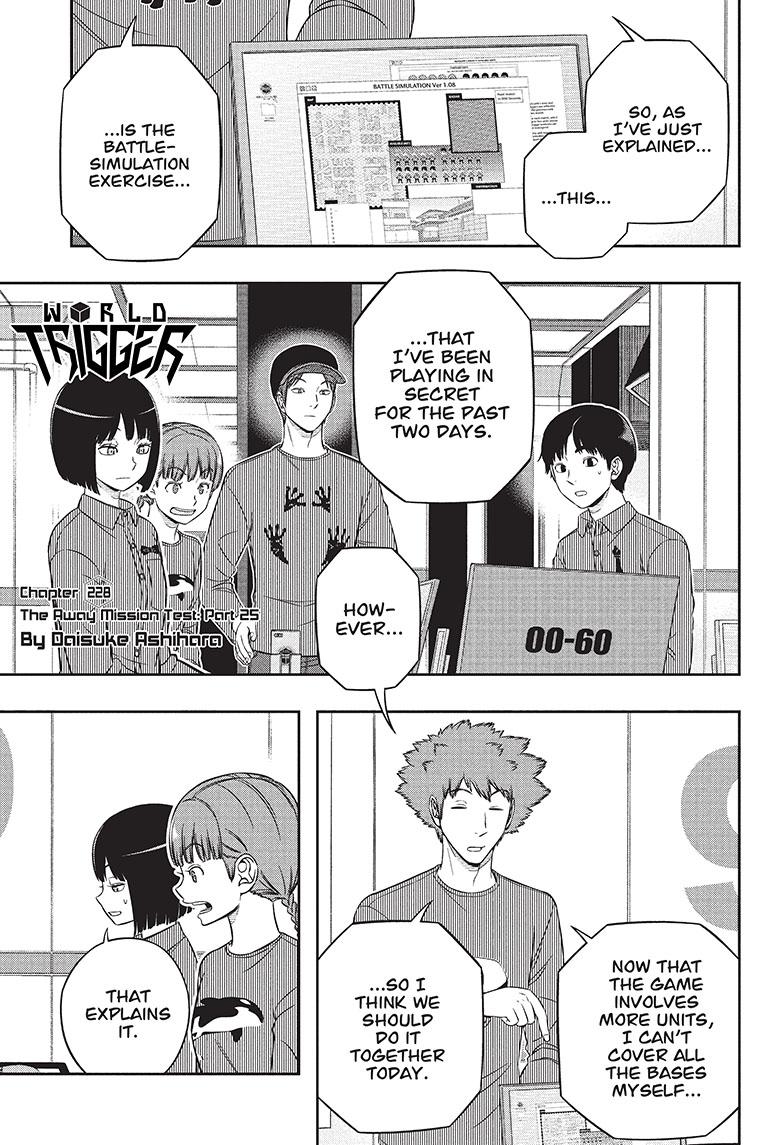 World Trigger Chapter 228 - Page 1