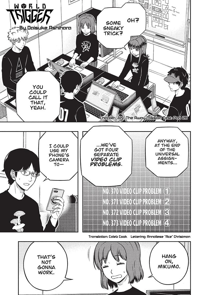 World Trigger Chapter 229 - Page 1