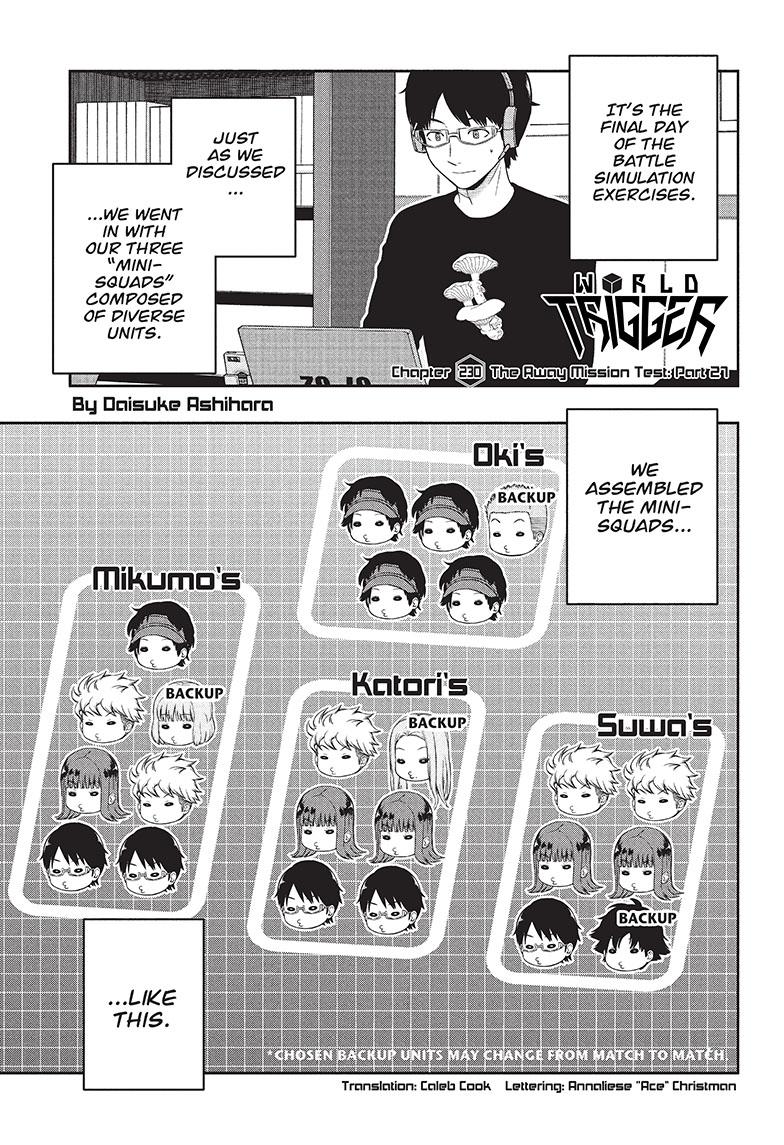 World Trigger Chapter 230 - Page 1