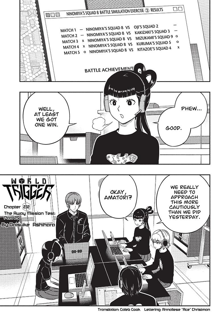World Trigger Chapter 232 - Page 1
