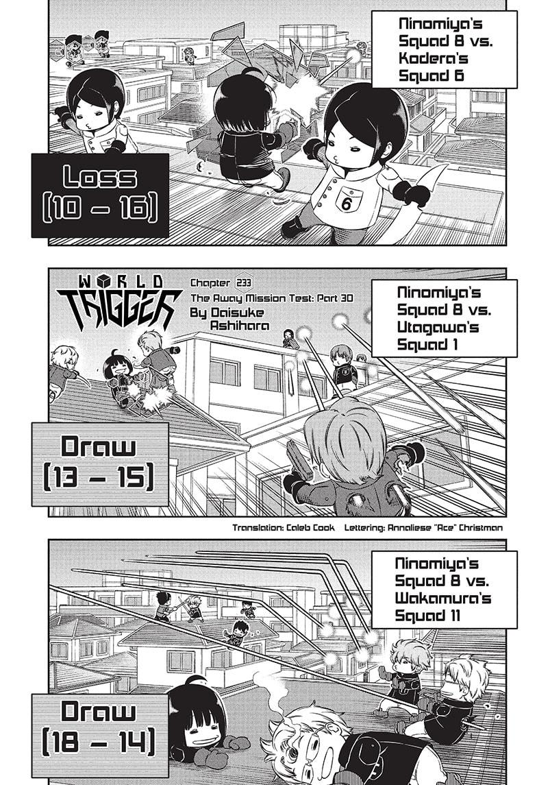 World Trigger Chapter 233 - Page 1