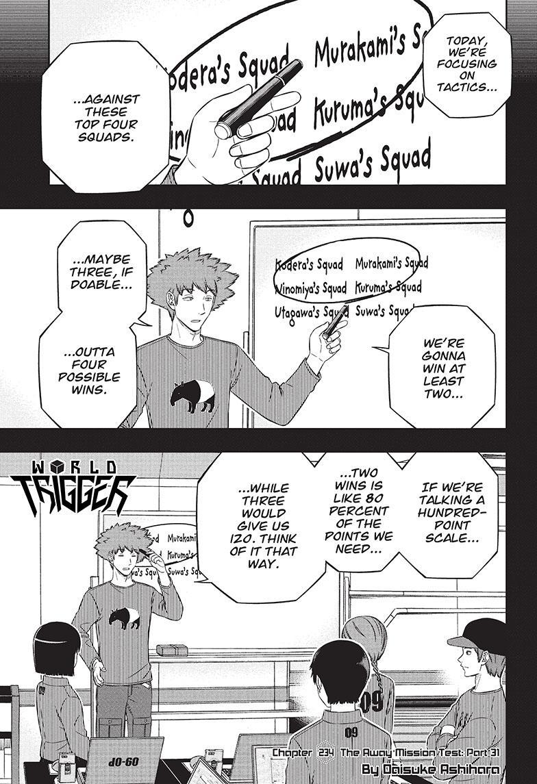 World Trigger Chapter 234 - Page 1