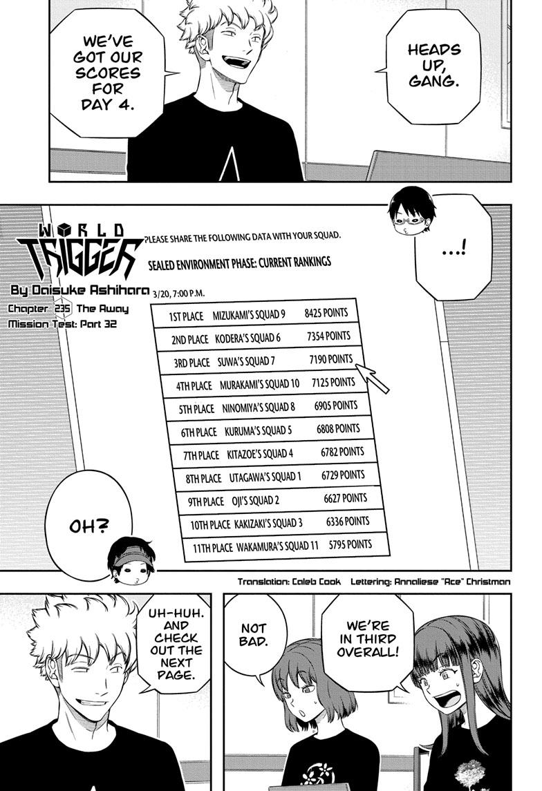 World Trigger Chapter 235 - Page 1