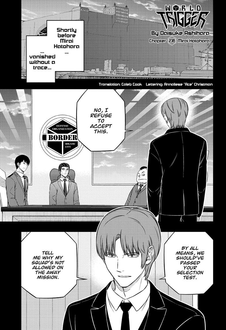 World Trigger Chapter 236 - Page 1