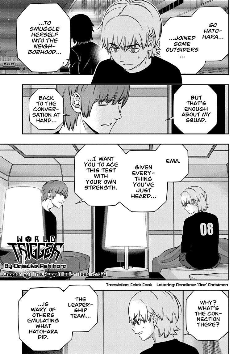 World Trigger Chapter 237 - Page 1