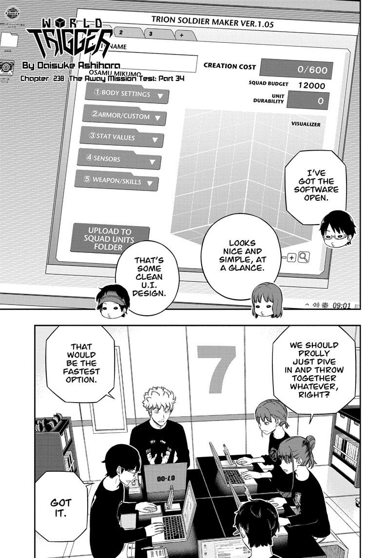 World Trigger Chapter 238 - Page 1