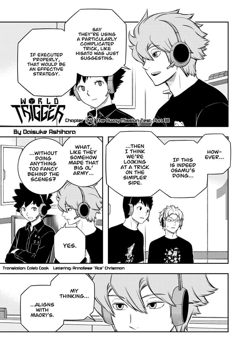World Trigger Chapter 242 - Page 1