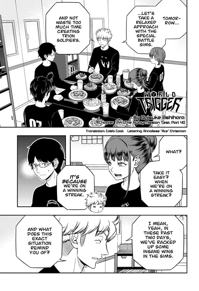 World Trigger Chapter 244 - Page 1