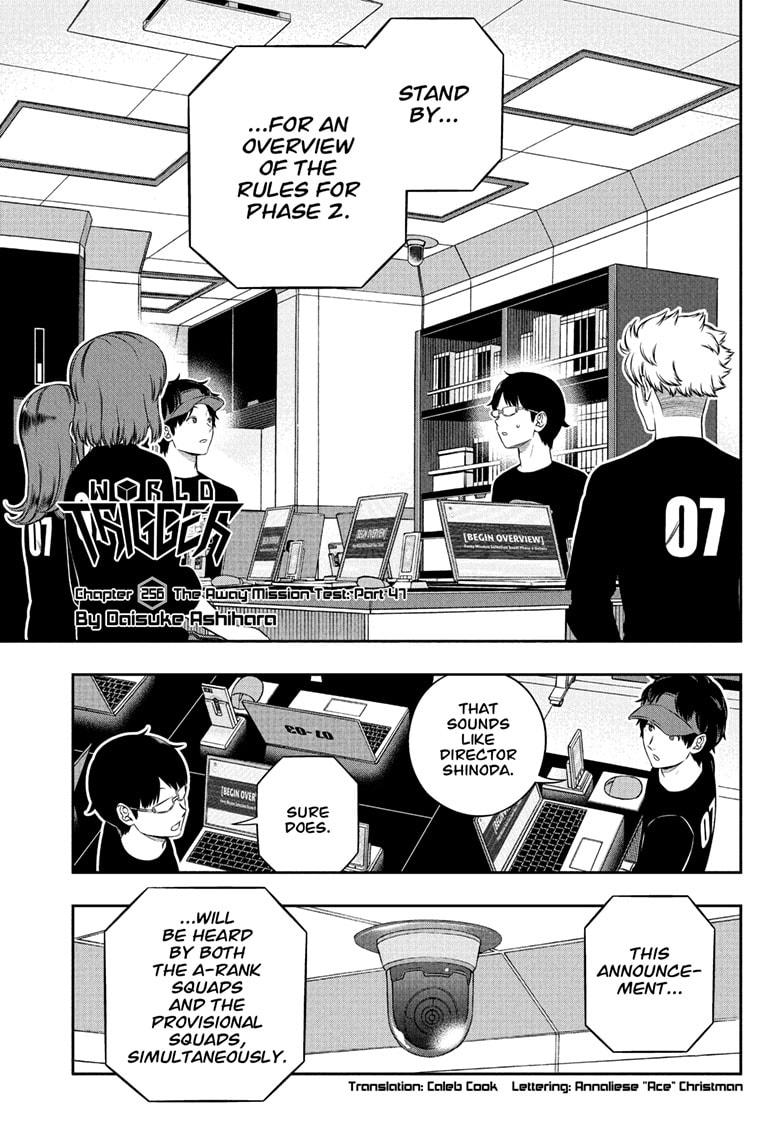 World Trigger Chapter 256 - Page 1