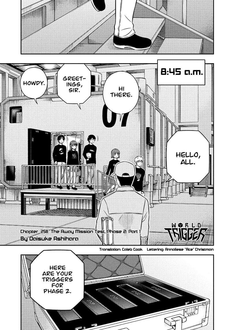 World Trigger Chapter 258 - Page 1