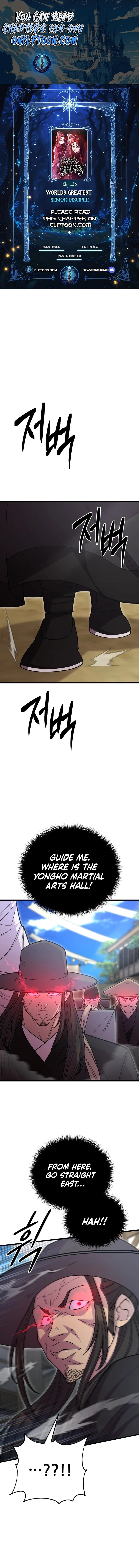 World’s Greatest Senior Disciple Chapter 134 - Page 0