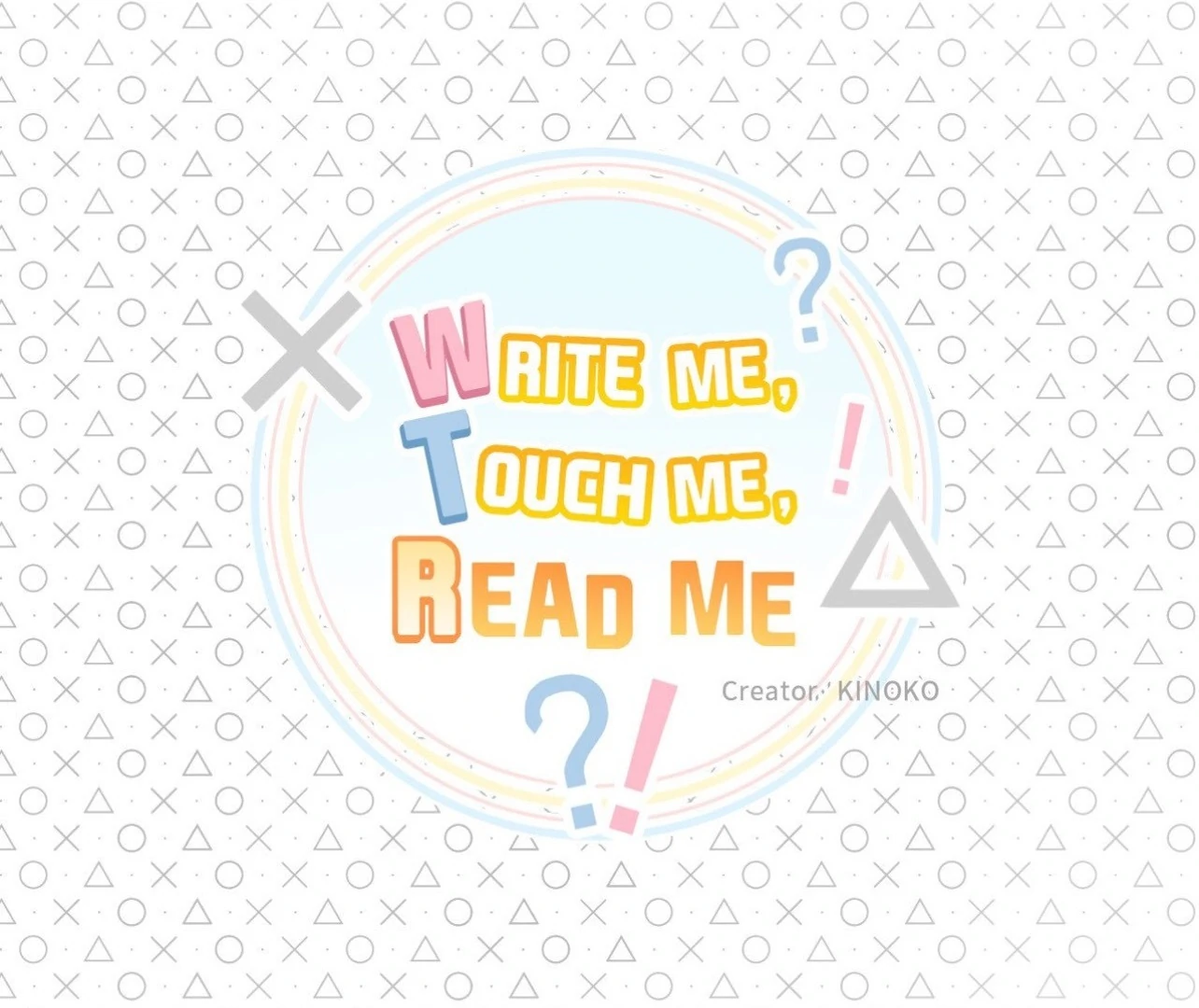 Write Me, Touch Me, Read Me Chapter 27 - Page 1