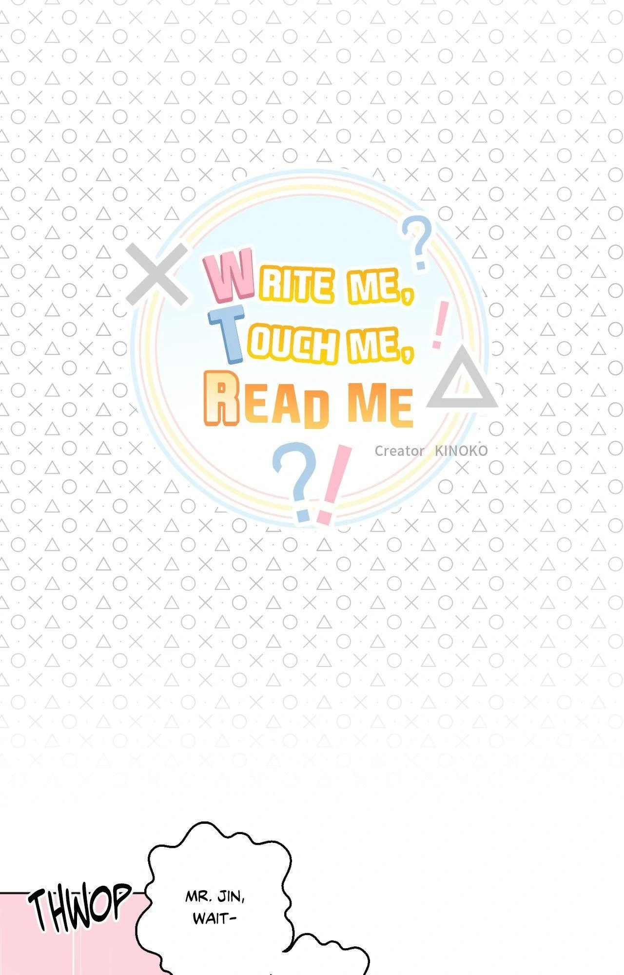 Write Me, Touch Me, Read Me Chapter 37 - Page 1