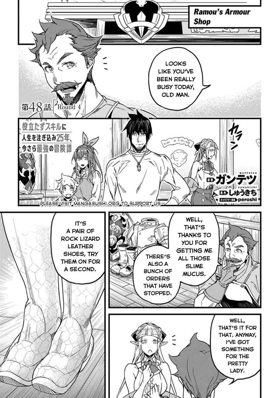 Yakudatazu Skill ni Jinsei o Sosogikomi 25-nen, Imasara Saikyou no Boukentan Midori Kashi no Akira Chapter 48 - Page 1