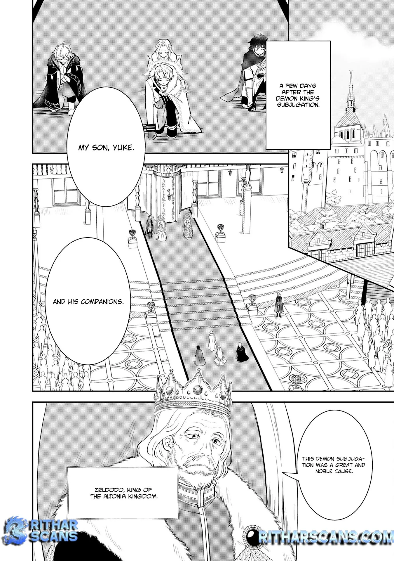 Yakume wo Hatashita Hiyage no Yuusha wa, Henkyou de Jiyuu ni Ikiteimasu Chapter 1 - Page 14