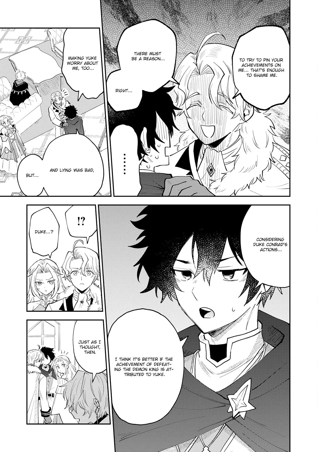 Yakume wo Hatashita Hiyage no Yuusha wa, Henkyou de Jiyuu ni Ikiteimasu Chapter 1 - Page 21