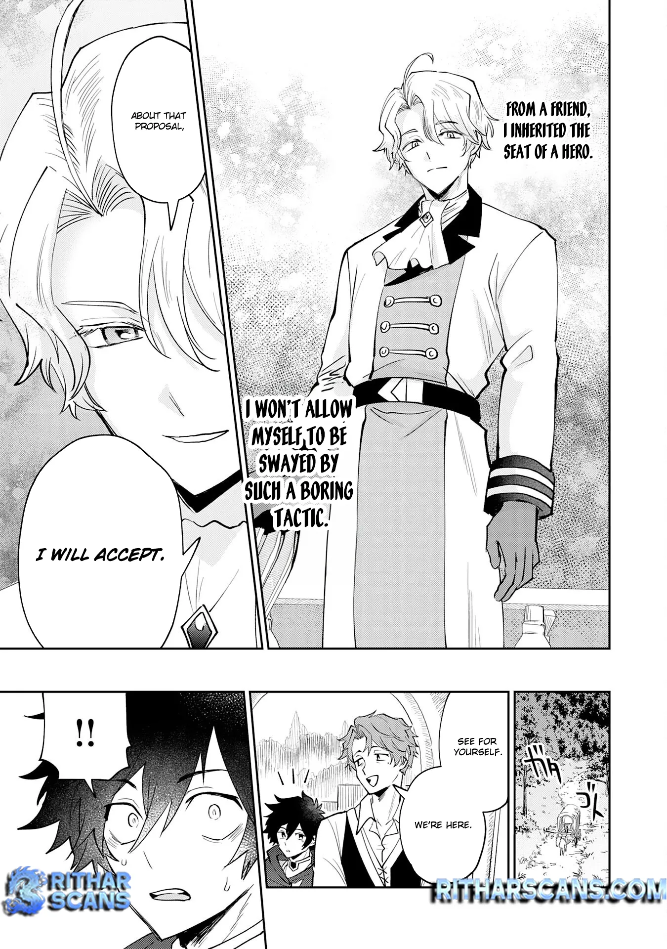 Yakume wo Hatashita Hiyage no Yuusha wa, Henkyou de Jiyuu ni Ikiteimasu Chapter 1 - Page 49