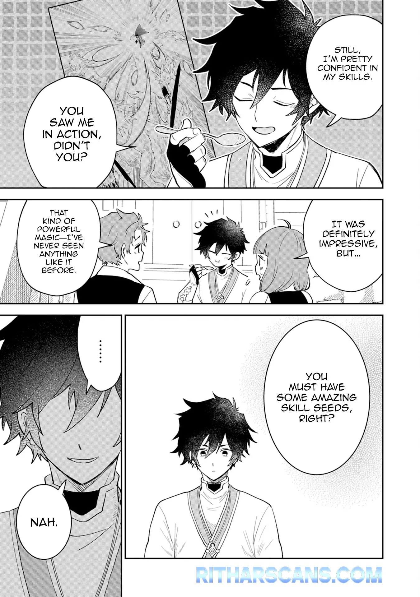 Yakume wo Hatashita Hiyage no Yuusha wa, Henkyou de Jiyuu ni Ikiteimasu Chapter 2 - Page 8