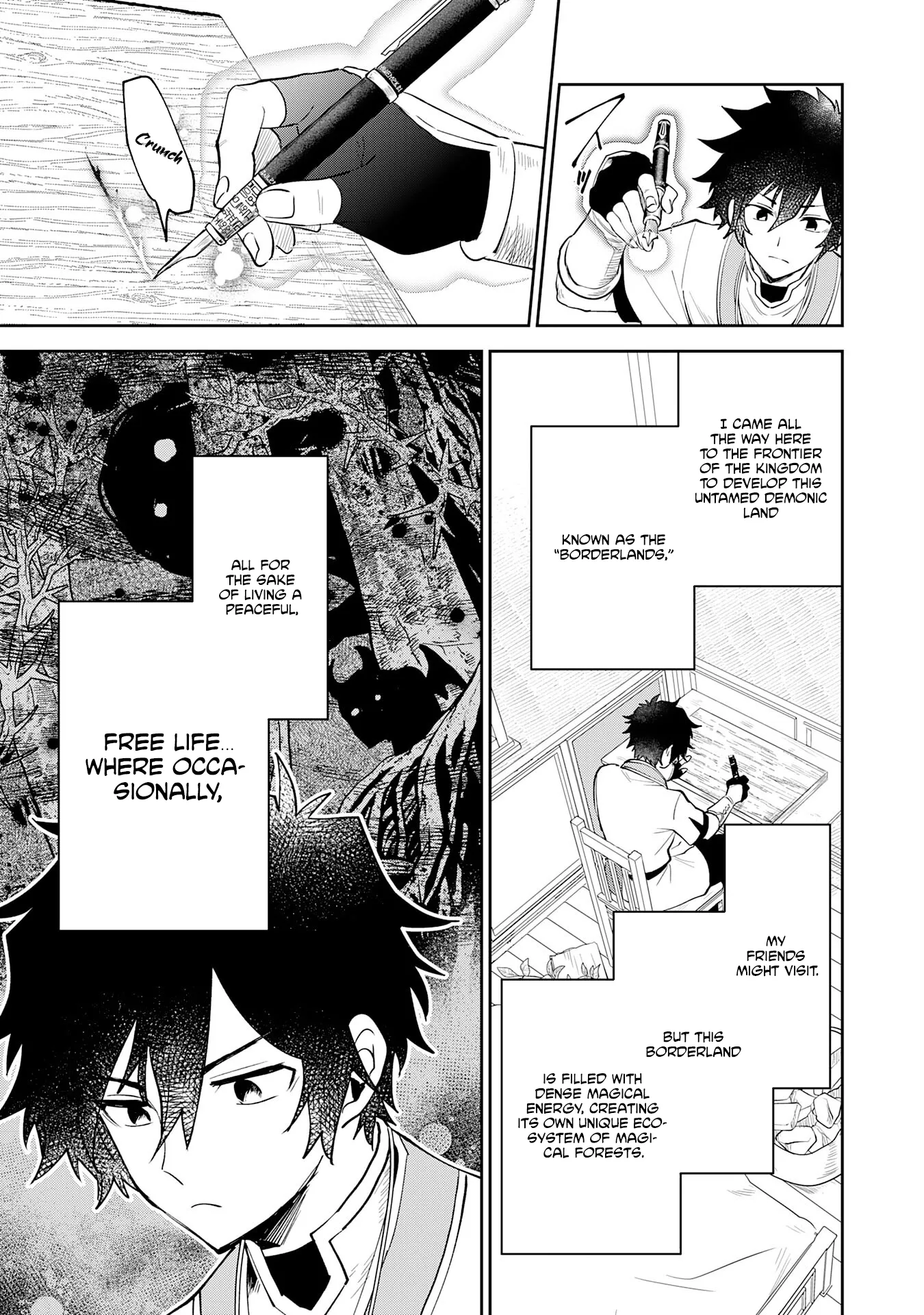Yakume wo Hatashita Hiyage no Yuusha wa, Henkyou de Jiyuu ni Ikiteimasu Chapter 3 - Page 6