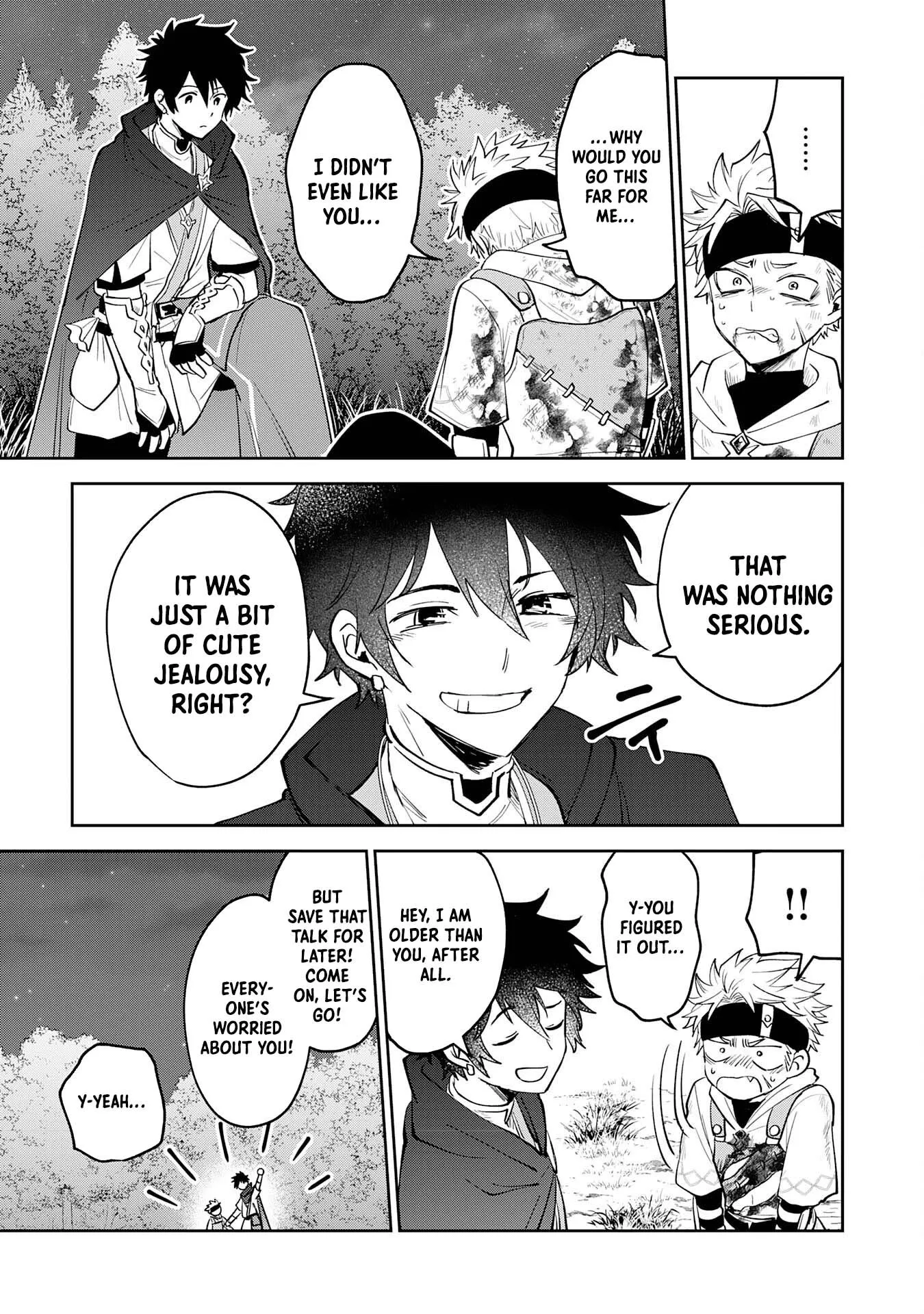 Yakume wo Hatashita Hiyage no Yuusha wa, Henkyou de Jiyuu ni Ikiteimasu Chapter 4 - Page 30