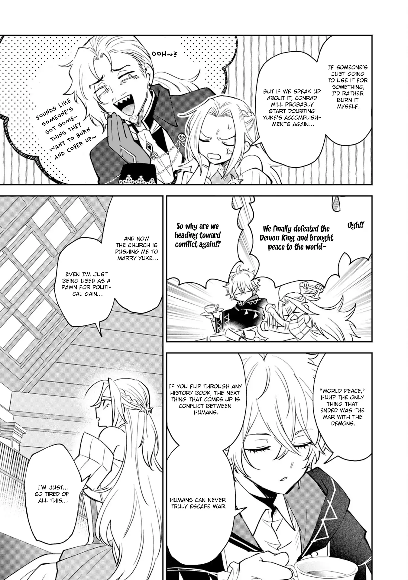 Yakume wo Hatashita Hiyage no Yuusha wa, Henkyou de Jiyuu ni Ikiteimasu Chapter 5 - Page 28