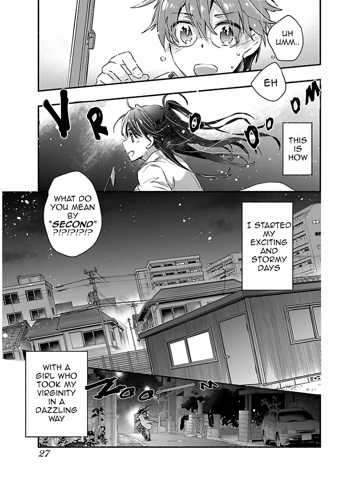 Yankee Musume ni Natsukarete Kotoshi mo Juken ni Shippai Shisou Desu Chapter 1 - Page 27