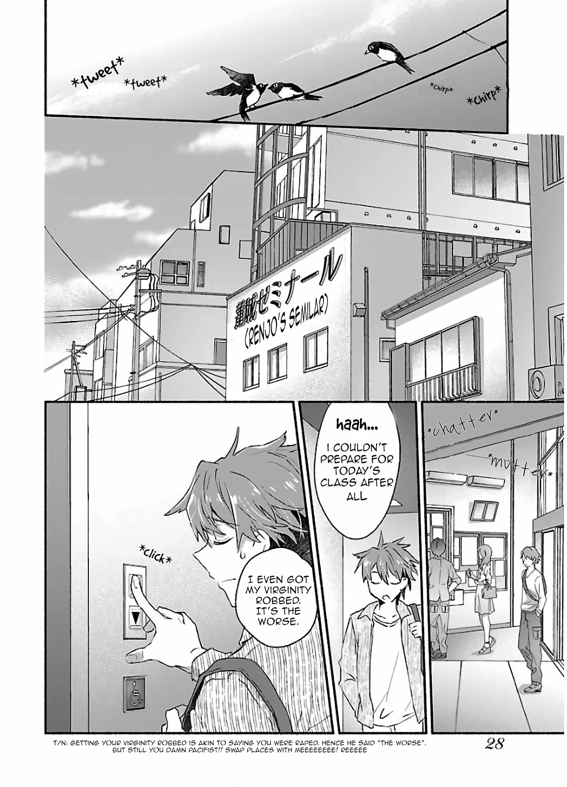 Yankee Musume ni Natsukarete Kotoshi mo Juken ni Shippai Shisou Desu Chapter 1 - Page 28