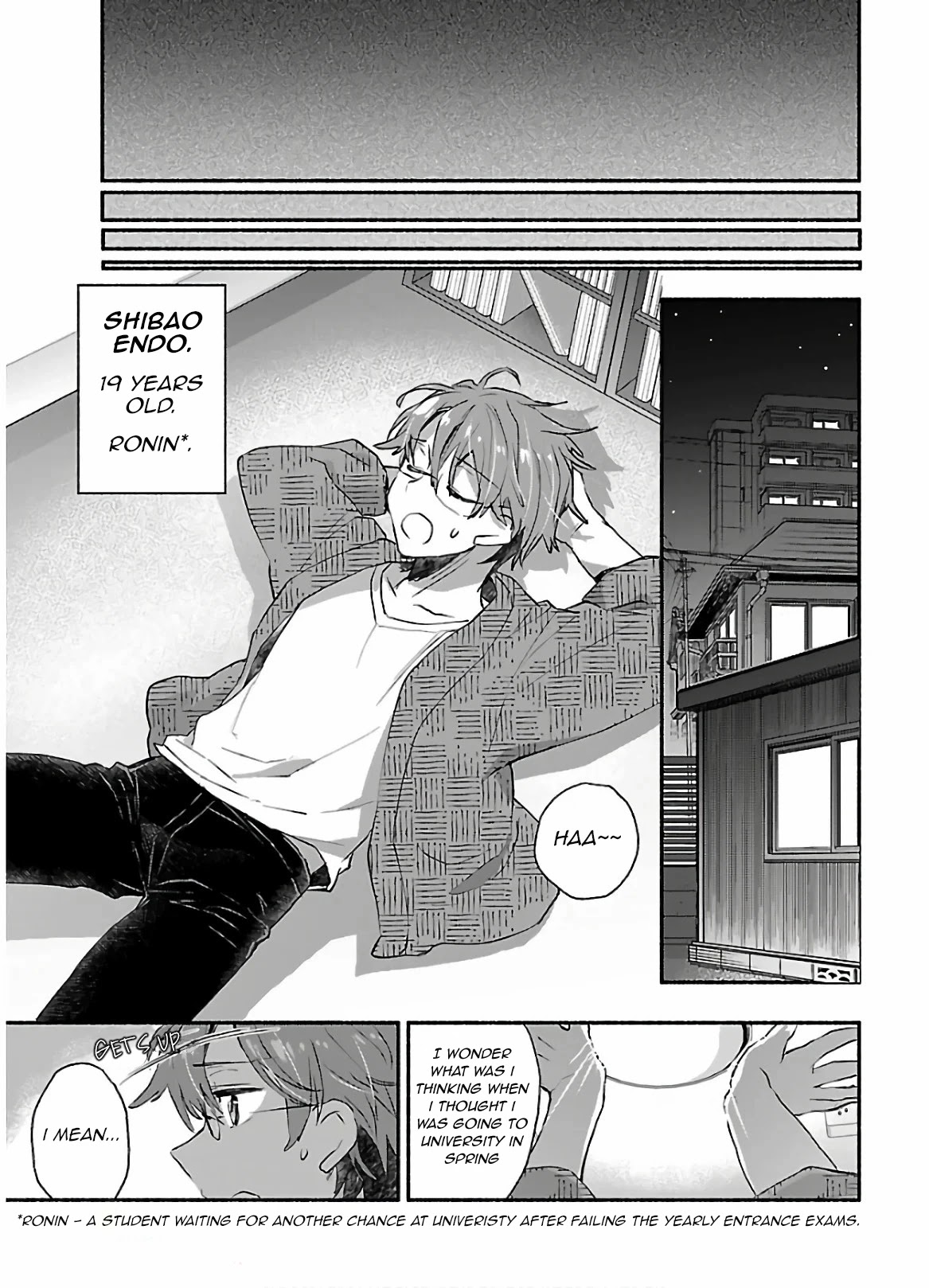 Yankee Musume ni Natsukarete Kotoshi mo Juken ni Shippai Shisou Desu Chapter 1 - Page 6