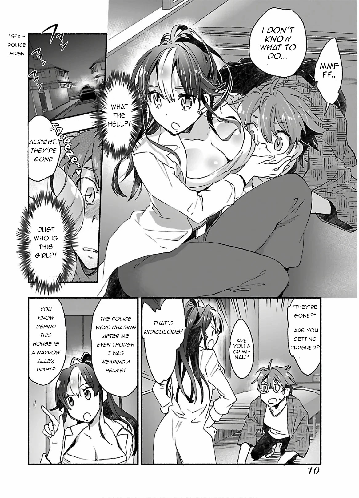 Yankee Musume ni Natsukarete Kotoshi mo Juken ni Shippai Shisou Desu Chapter 1 - Page 10