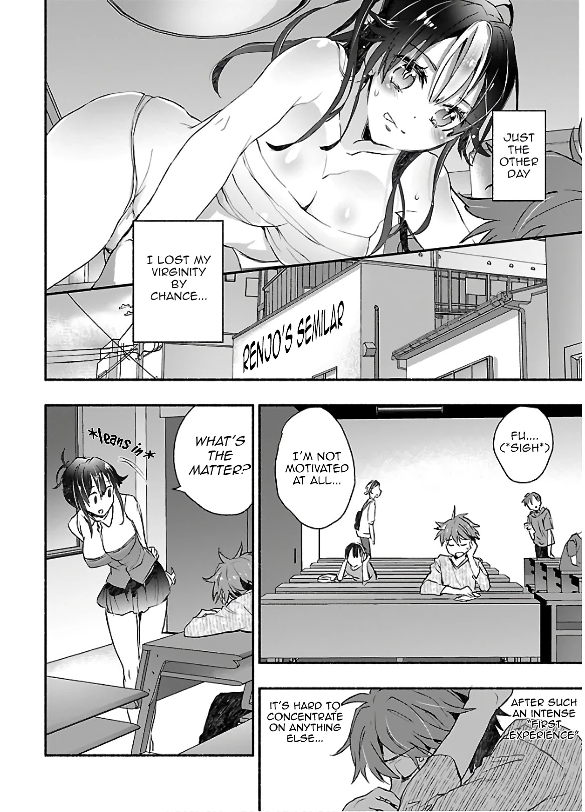 Yankee Musume ni Natsukarete Kotoshi mo Juken ni Shippai Shisou Desu Chapter 2 - Page 3