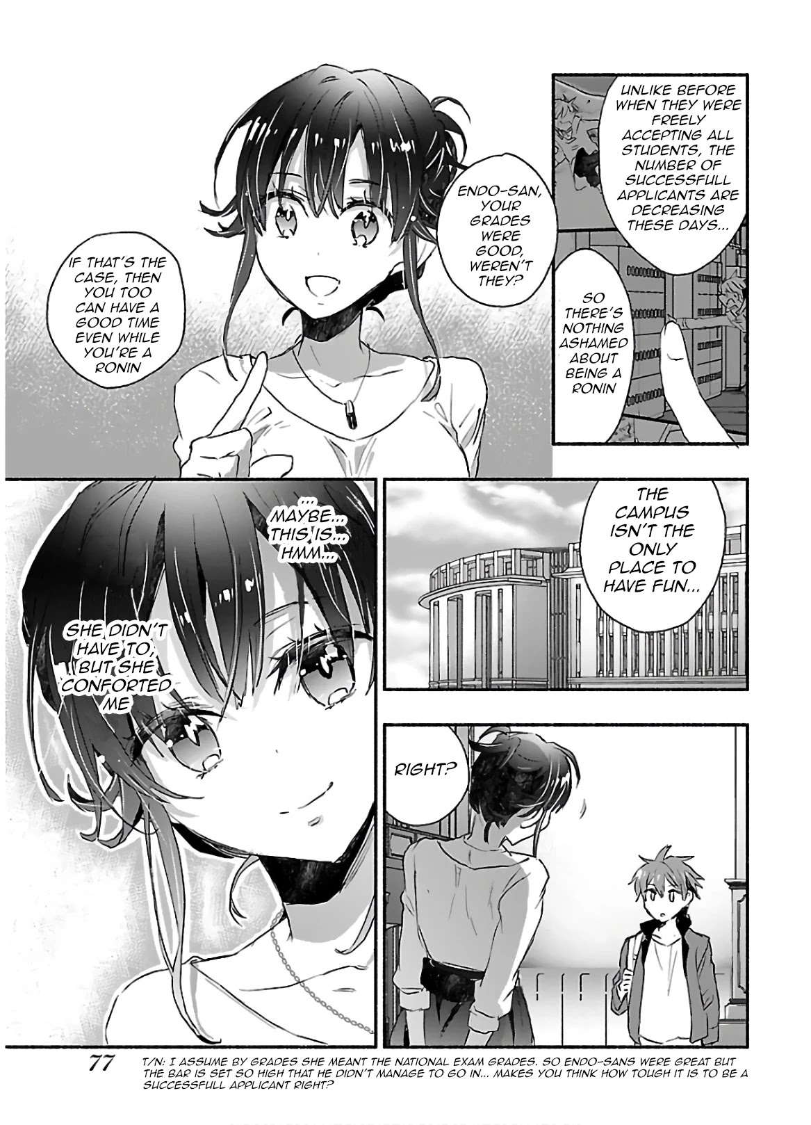 Yankee Musume ni Natsukarete Kotoshi mo Juken ni Shippai Shisou Desu Chapter 3 - Page 10