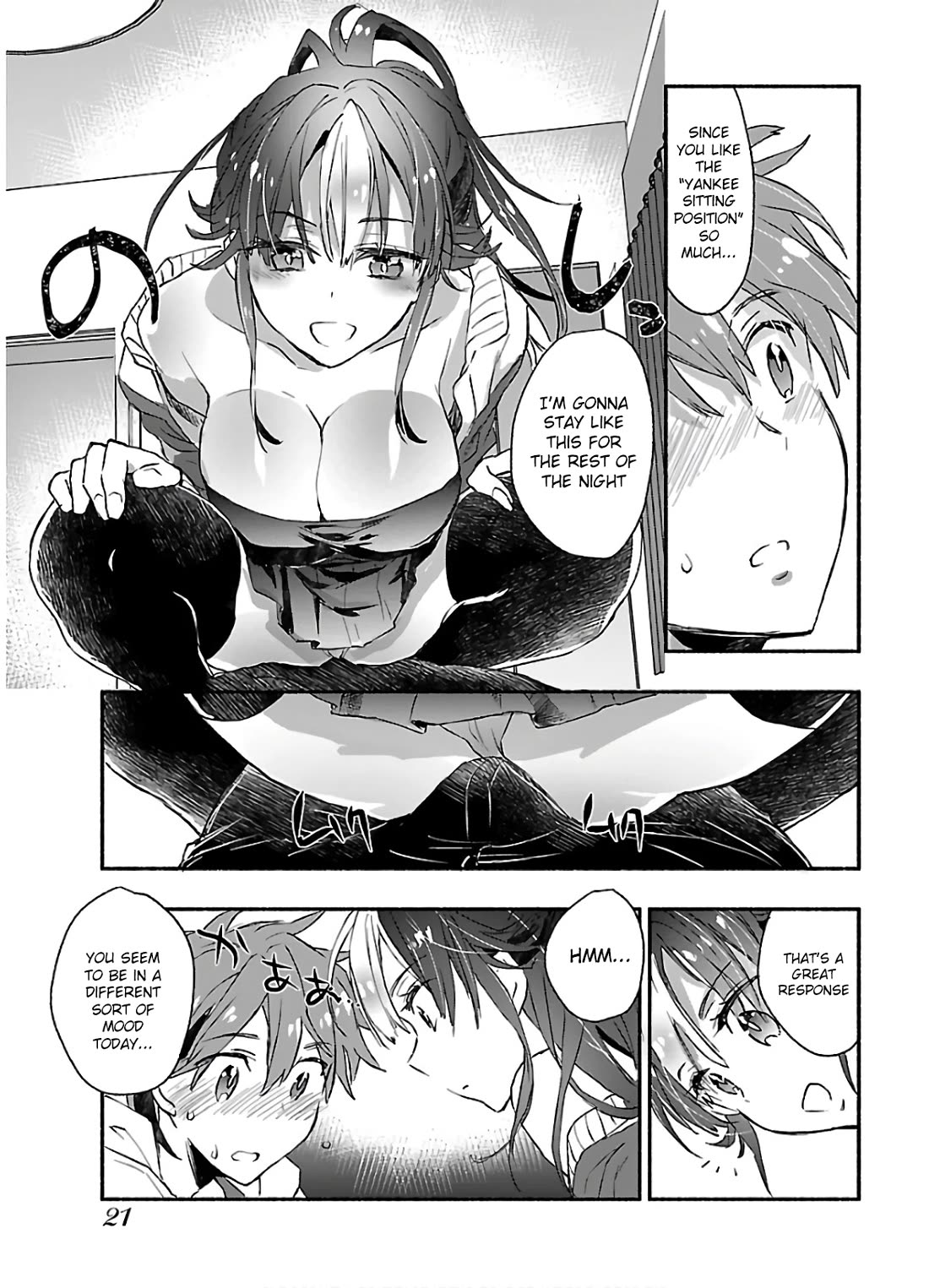 Yankee Musume ni Natsukarete Kotoshi mo Juken ni Shippai Shisou Desu Chapter 6 - Page 23
