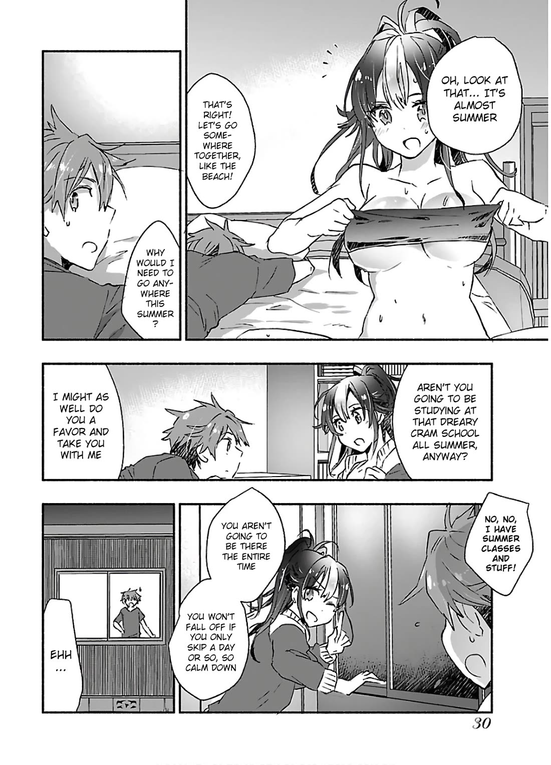 Yankee Musume ni Natsukarete Kotoshi mo Juken ni Shippai Shisou Desu Chapter 6 - Page 32
