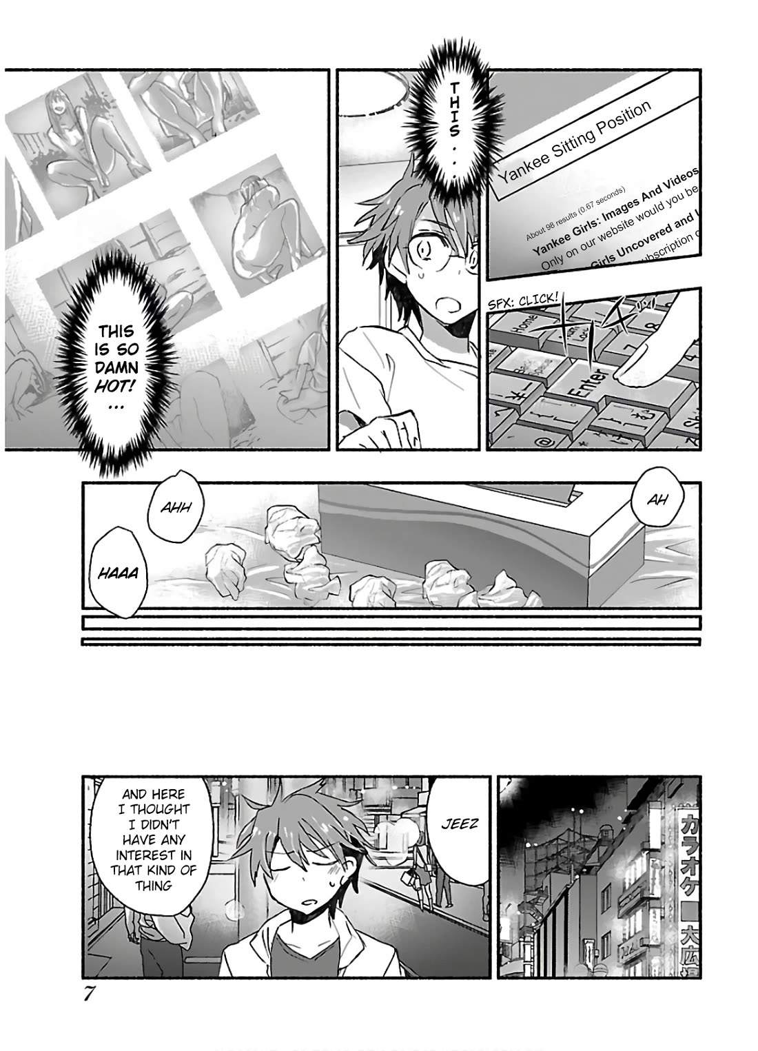 Yankee Musume ni Natsukarete Kotoshi mo Juken ni Shippai Shisou Desu Chapter 6 - Page 9