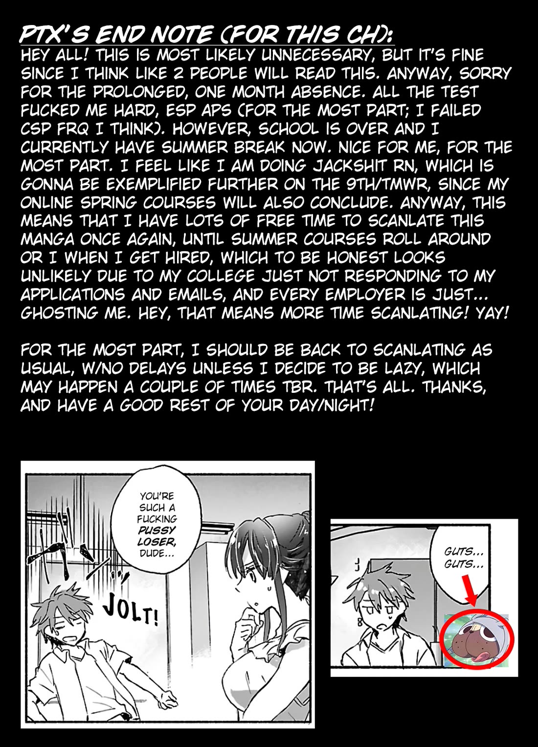 Yankee Musume ni Natsukarete Kotoshi mo Juken ni Shippai Shisou Desu Chapter 8 - Page 34