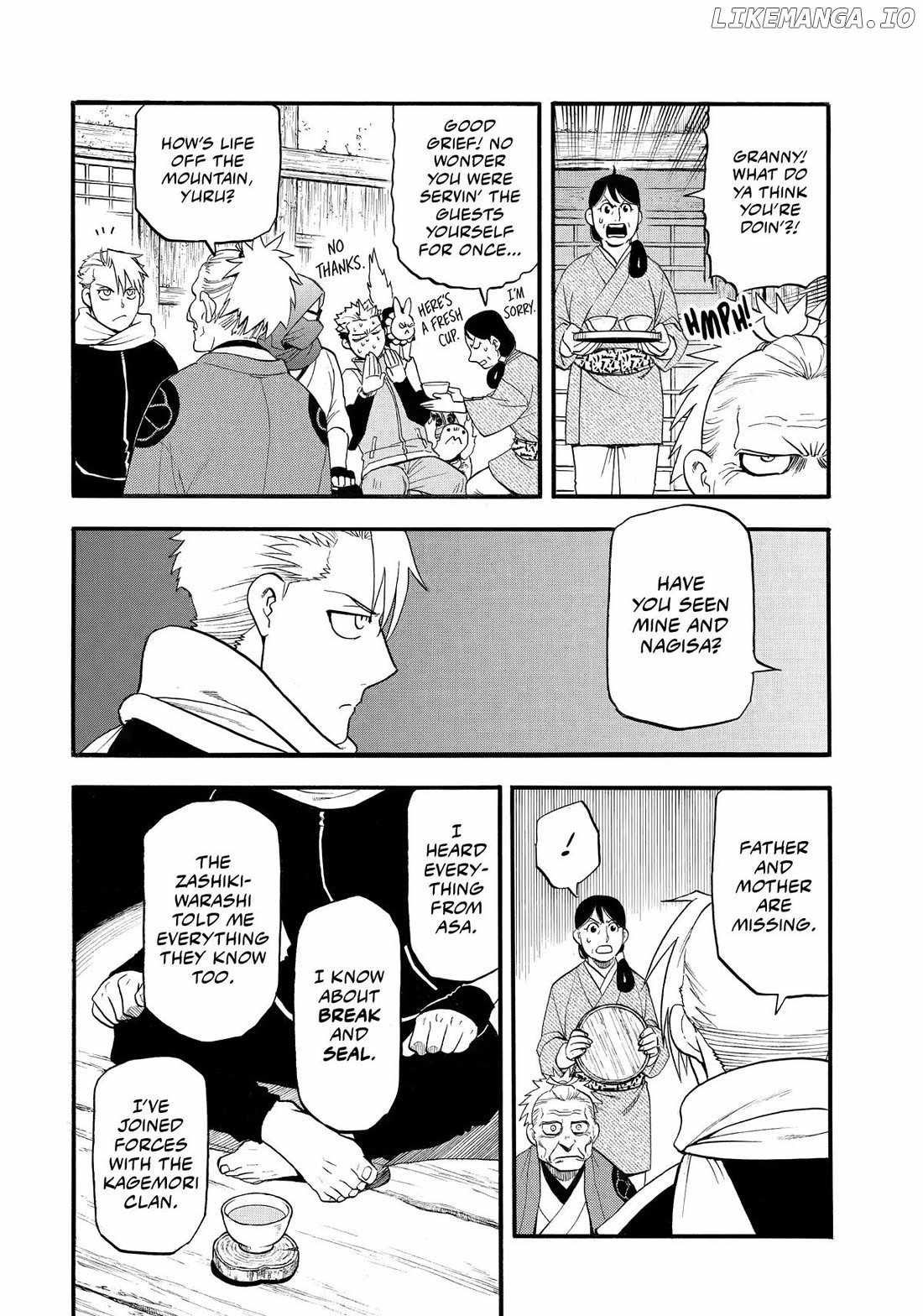 Yomi no Tsugai Chapter 38 - Page 32