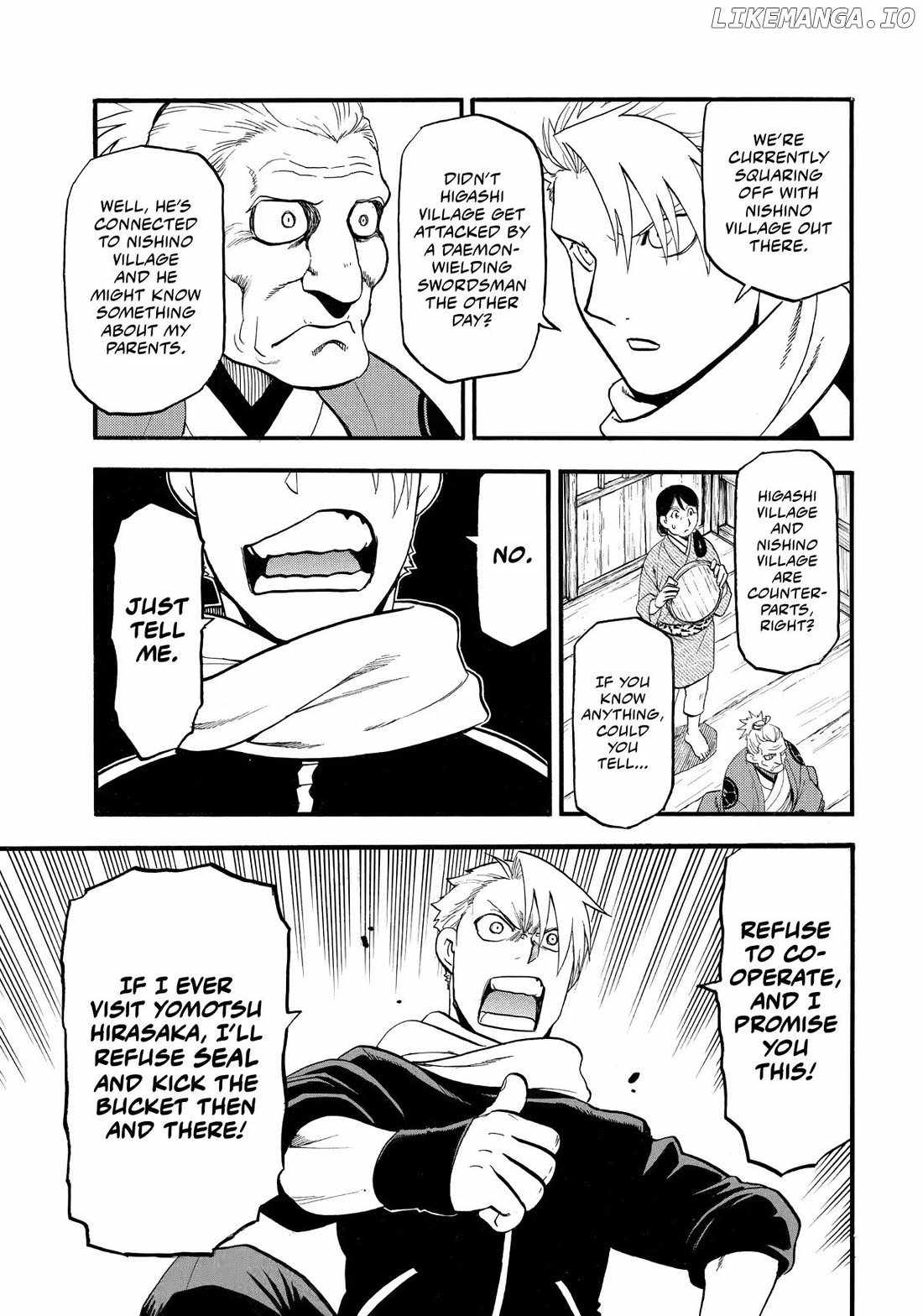Yomi no Tsugai Chapter 38 - Page 33
