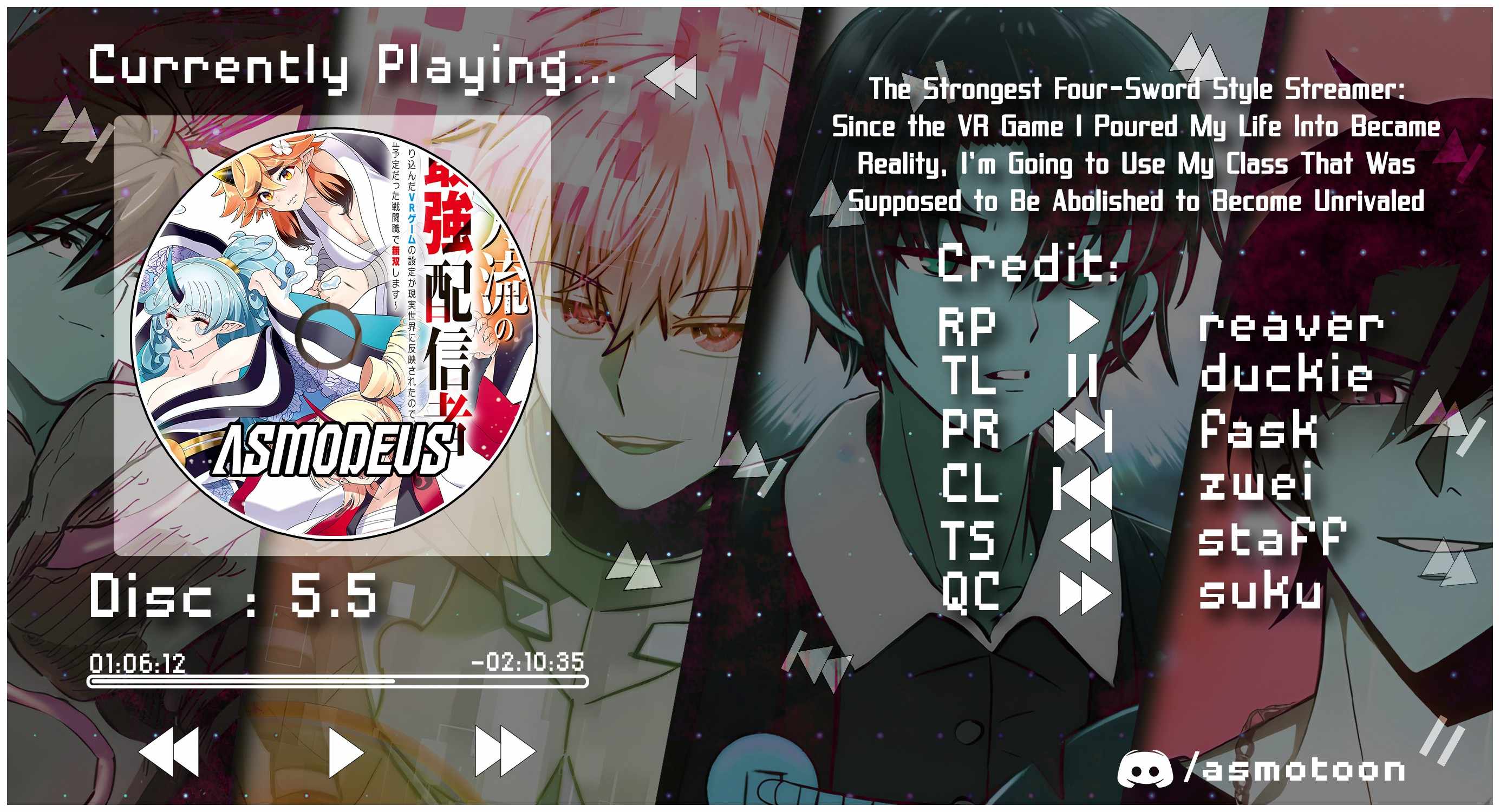 Yontou-ryuu no Saikyou Haishin-sha ~Yari Konda VR Game no Settei ge Genjitsu Sekai ni Hanei Sareta node, Haishi Yotei Datta Job de Musou Shimasu~ Chapter 5 - Page 1