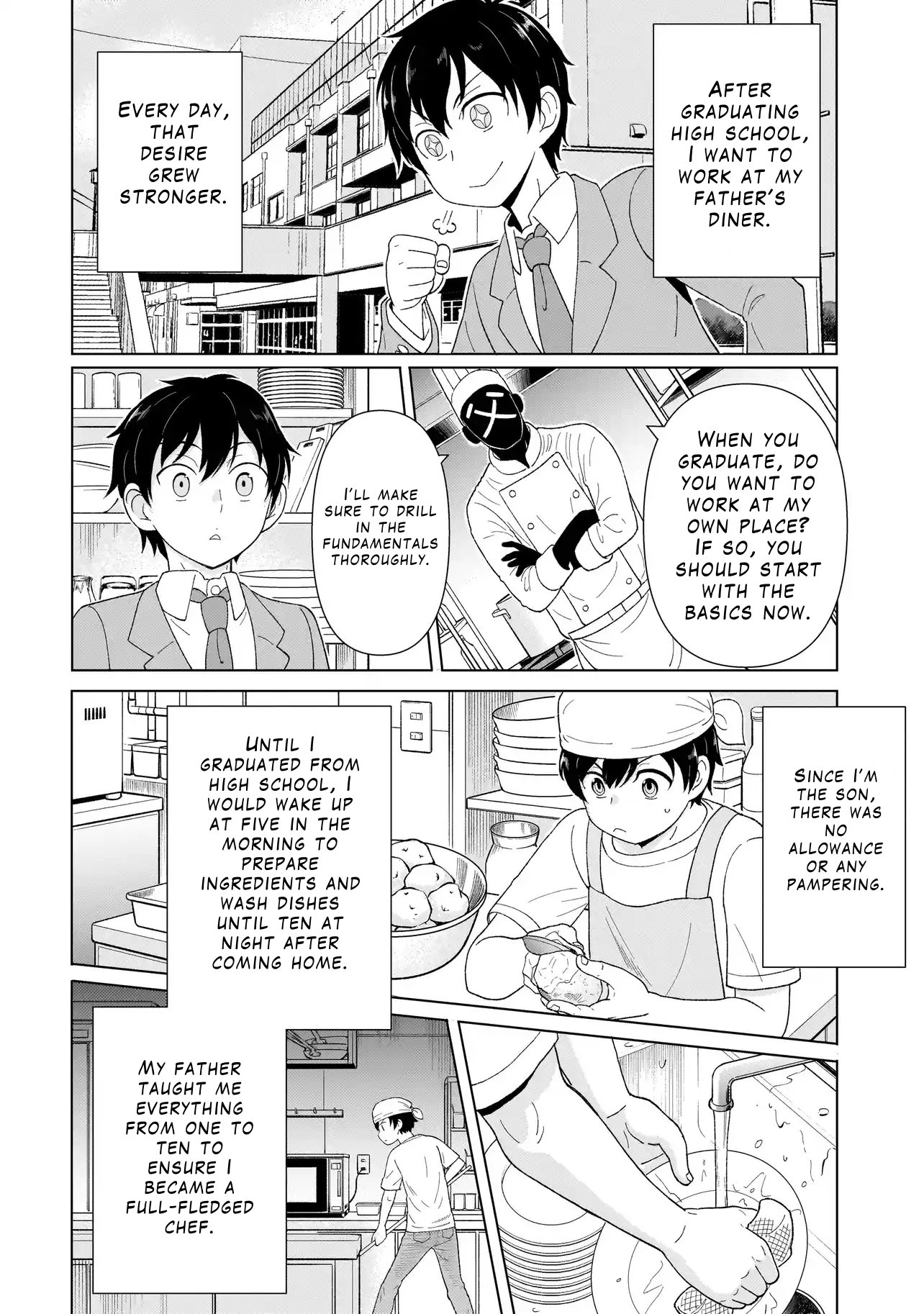 Youheidan no Ryouriban Chapter 1.1 - Page 8