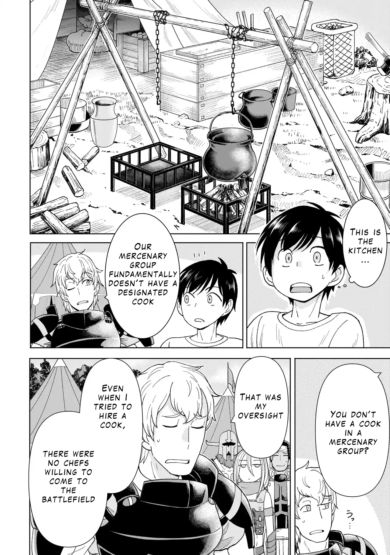 Youheidan no Ryouriban Chapter 1.2 - Page 8