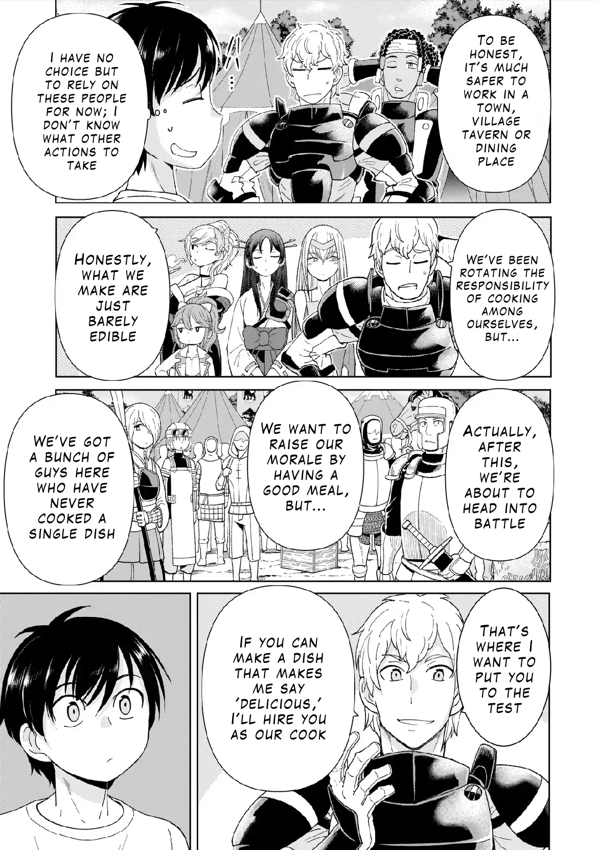 Youheidan no Ryouriban Chapter 1.2 - Page 9