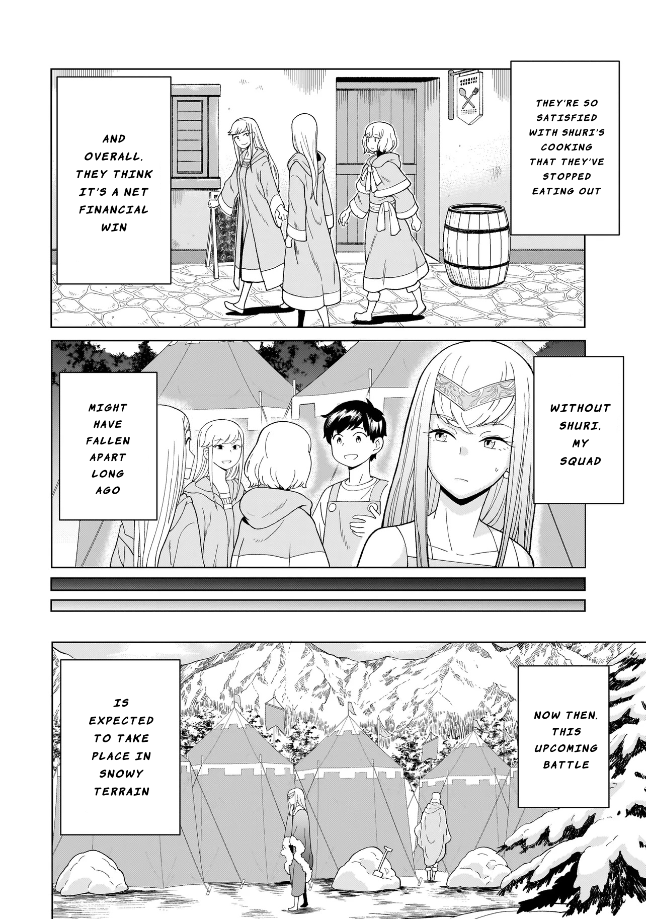 Youheidan no Ryouriban Chapter 8.1 - Page 10