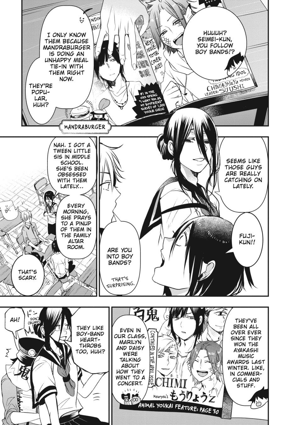 Youkai Gakkou no Sensei Hajimemashita! Chapter 35 - Page 3
