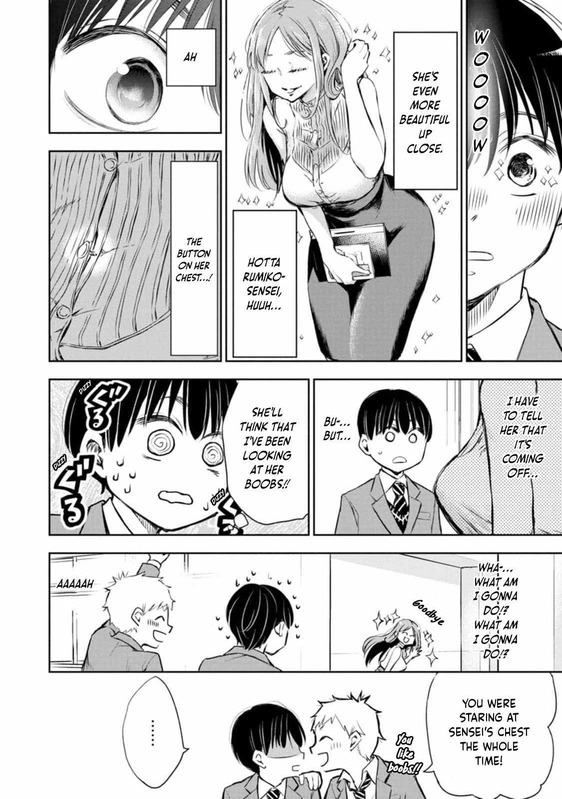 You’re So Sloppy, Hotta-sensei Chapter 1 - Page 10